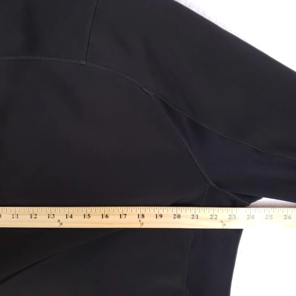 The North Face Pullover 1/4‎ Zip Mens XL Tech Fleece Black Gorpcore Hiking